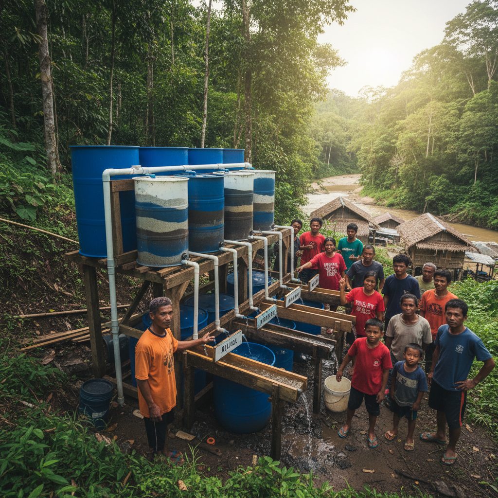 Sarawak Water Project — Air Bersih Long House