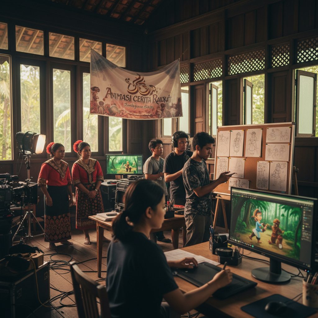 Pixel Nusantara — Animasi Cerita Rakyat