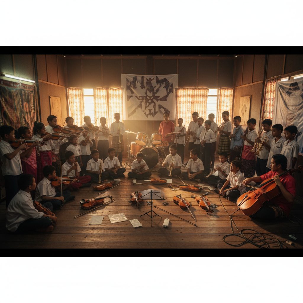 SK Kota Belud — Orkestra Sekolah Sabah