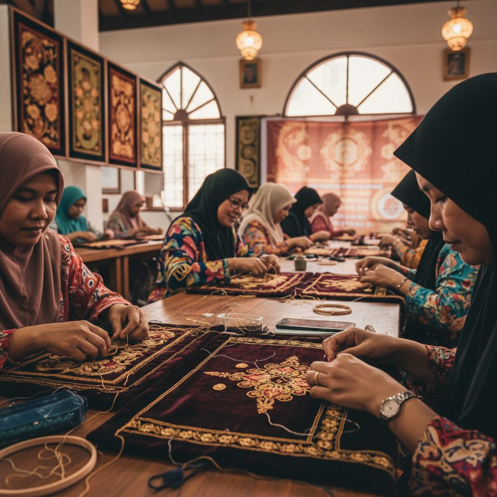 Kelab Ibu Tunggal Melaka — Sulaman Kelingkan