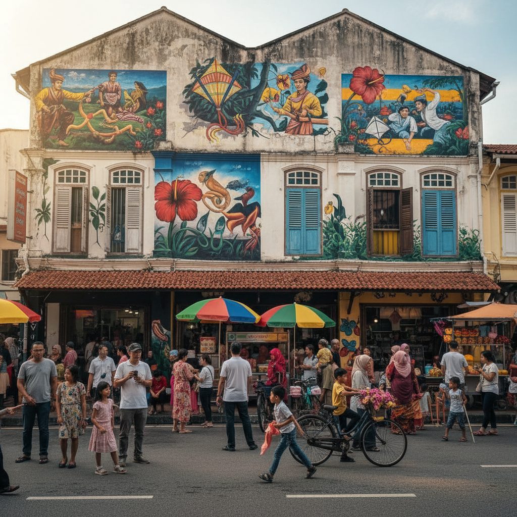 Penang Art Lab — Pusat Seni Mural Georgetown